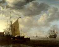 Simon de Vlieger - A View of an Estuary